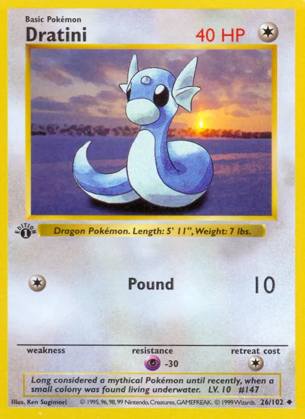 Dratini, Base Set No. 26