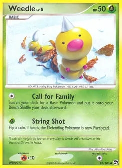 Weedle, Great Encounters No. 93 Normal