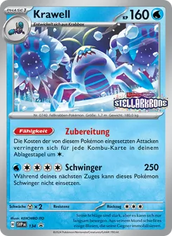 Krawell, SVP Black Star Promos No. 134 Holo