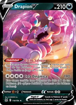 Drapion V, Origen Perdido No. 118 Holo