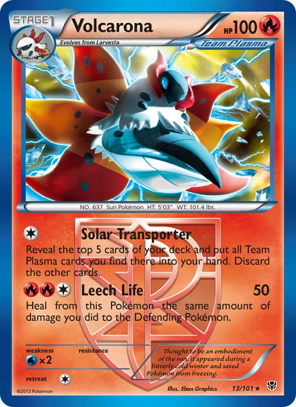 Volcarona, Plasma Blast No. 13