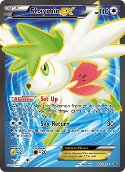 Shaymin EX, Roaring Skies No. 106 Normal