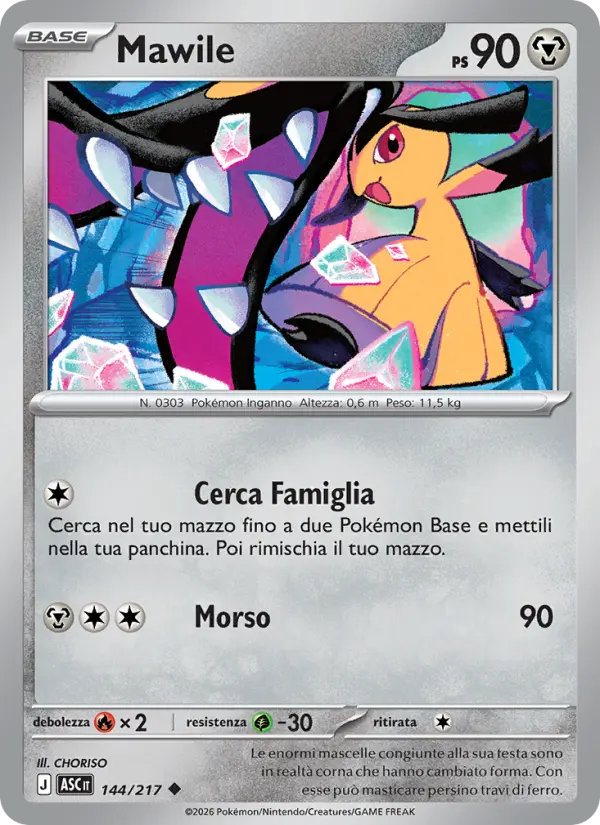 Mawile, Ascesa Eroica Nº 144