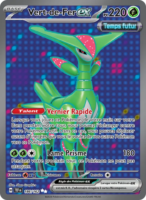 Vert-de-Fer-ex, Forces Temporelles Nº 186