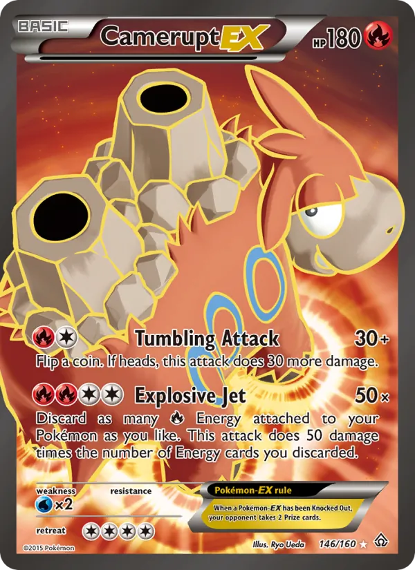 Camerupt EX, Primal Clash No. 146