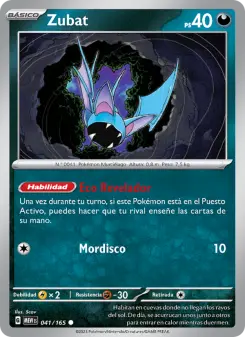 Zubat, 151 Nº 041 Normal