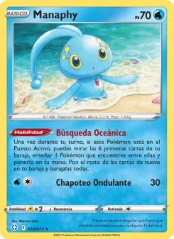 Manaphy, Destinos Brillantes Nº 24 Normal