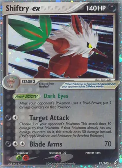 Shiftry ex, Crystal Guardians Nº 97 Holo