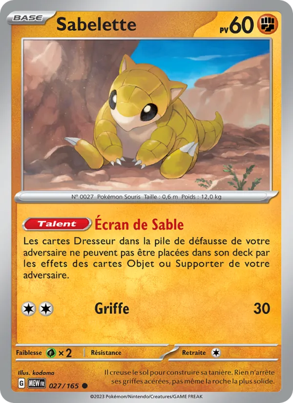 Sabelette, 151 Nº 027