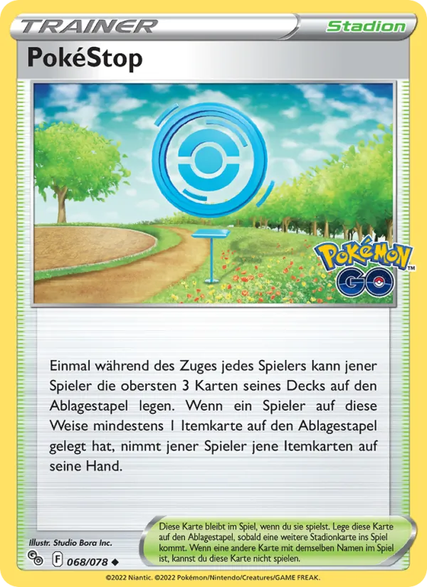PokéStop, Pokémon GO Nº 068