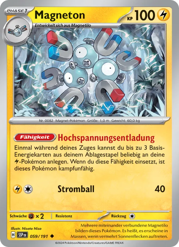 Magneton, Stürmische Funken No. 059