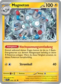 Magneton, Stürmische Funken No. 059 Normal