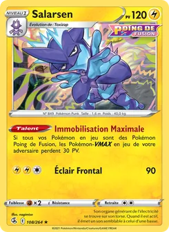 Salarsen, Poing de Fusion Nº 108 Holo
