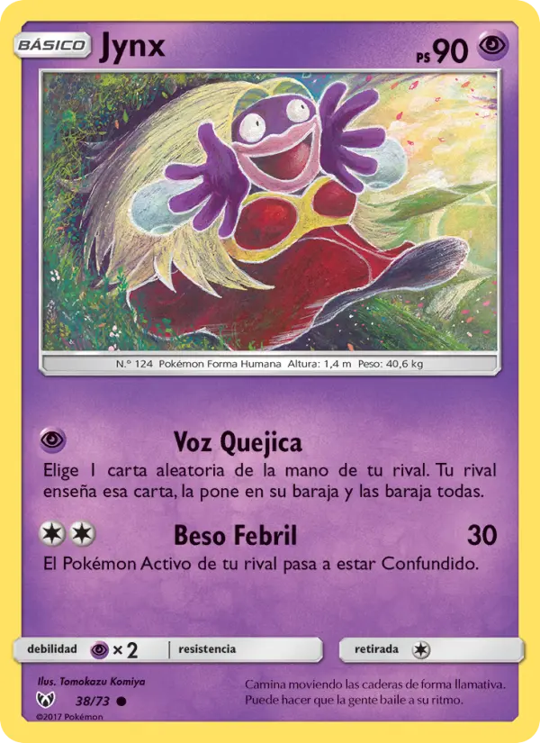 Jynx, Leyendas Luminosas Nº 38