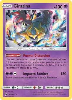 Giratina, Truenos Perdidos Nº 97 Normal