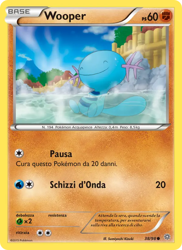 Wooper, Antiche Origini Nº 38