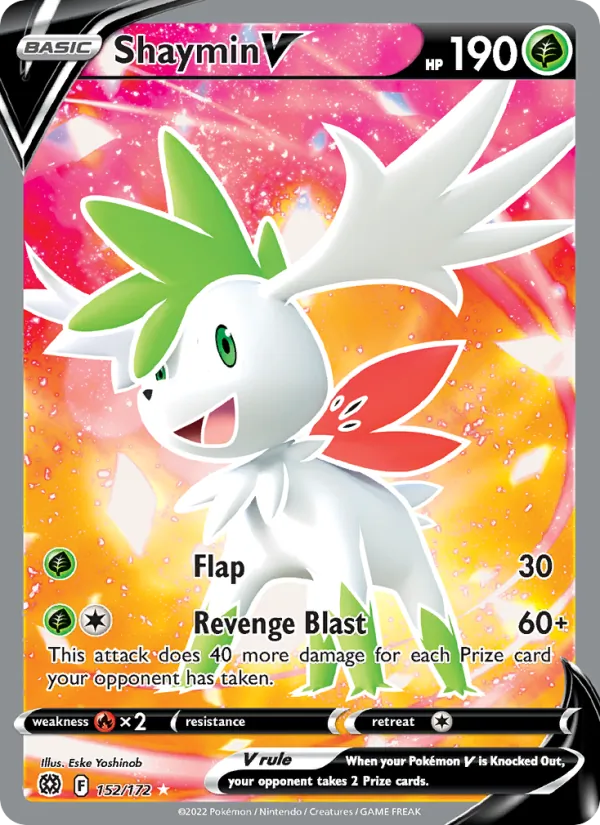 Shaymin V, Brilliant Stars No. 152