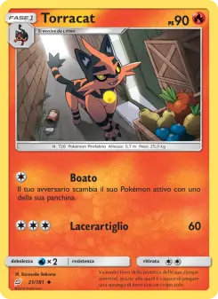 Torracat, Gioco di Squadra No. 21 Normal