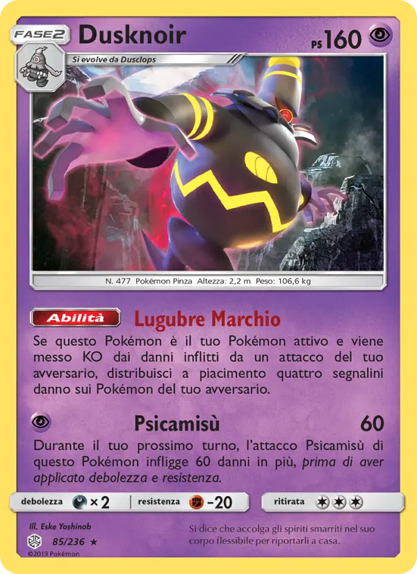 Dusknoir, Eclissi Cosmica No. 85
