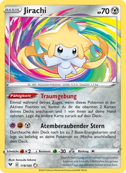 Jirachi, Farbenschock No. 119 Holo