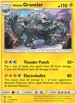 Alolan Graveler, Guardians Rising No. 41 Normal