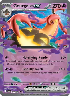 Gourgeist ex, Chaos Rising No. 041 Holo