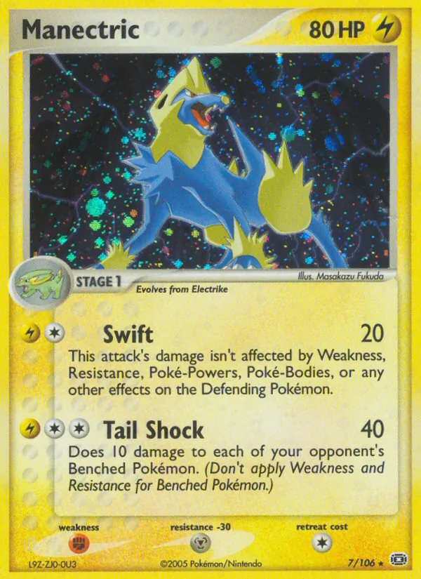 Manectric, Emerald No. 7