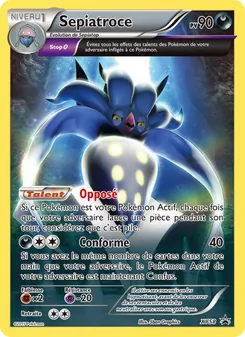 Sepiatroce, Promo XY Nº XY58 Normal