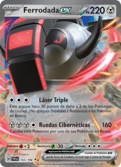 Ferrodada ex, Escarlata y Púrpura Nº 143 Holo