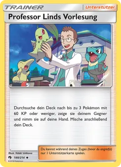 Professor Linds Vorlesung, Echo des Donners Nº 188 Normal