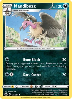 Mandibuzz, Fusion Strike No. 173 Normal