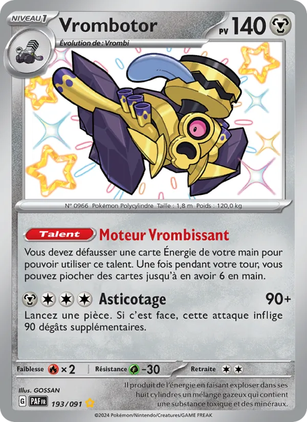 Vrombotor, Destinées de Paldea No. 193