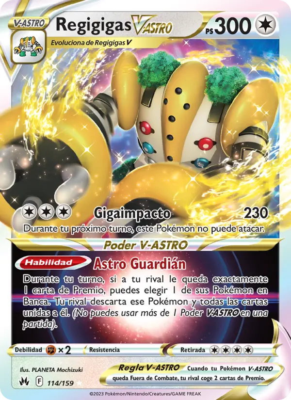 Regigigas V-ASTRO, Cenit Supremo Nº 114
