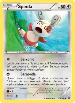 Spinda, Scontro Primordiale Nº 115 Normal