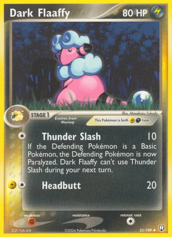 Dark Flaaffy, Team Rocket Returns No. 33