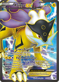 Raikou-EX, Explorateurs Obscurs Nº 105 Normal