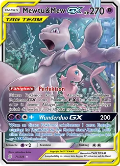 Mewtu & Mew GX, Bund der Gleichgesinnten No. 71 Normal