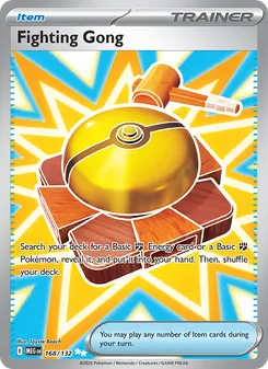 Fighting Gong, Mega Evolution No. 168 Holo