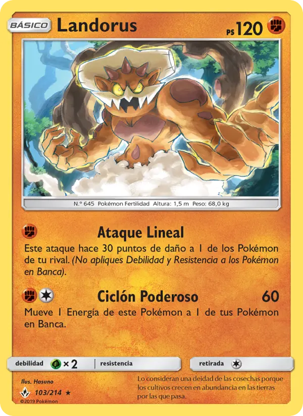 Landorus, Vínculos Indestructibles Nº 103