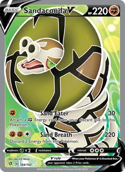 Sandaconda V, Rebel Clash Nº 184 Holo