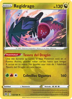 Regidrago, Resplandor Astral Nº 118 Normal