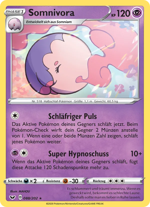 Somnivora, Schwert & Schild Nº 88