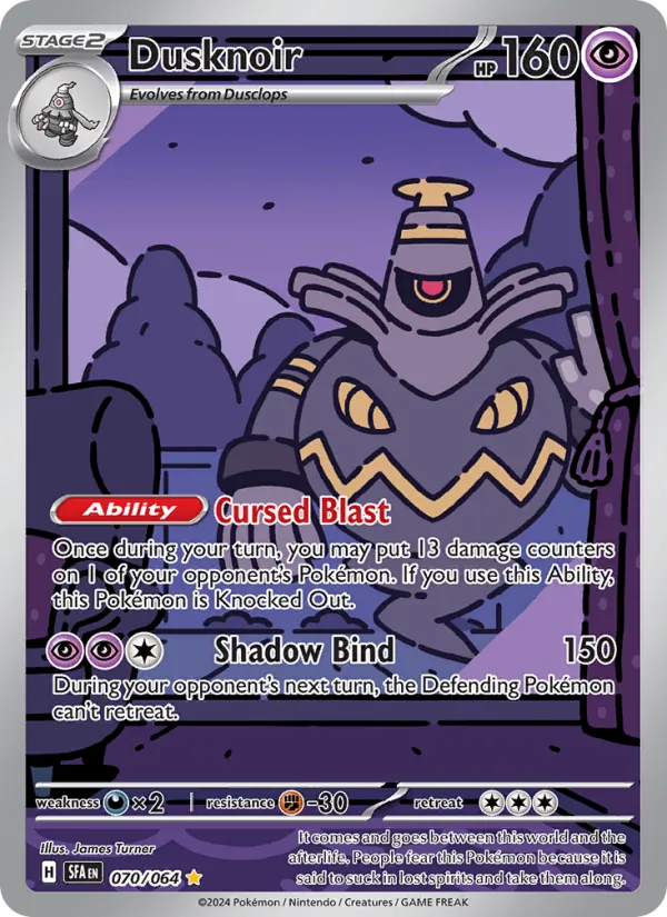 Dusknoir, Shrouded Fable No. 070
