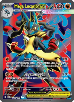 Mega Lucario-ex, Megaevoluzione Nº 160 Holo
