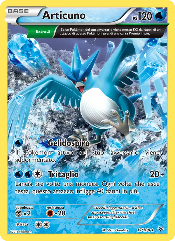 Articuno, Furie Volanti No. 17