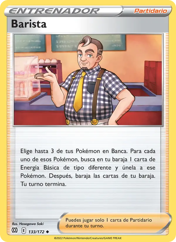 Barista, Astros Brillantes No. 133