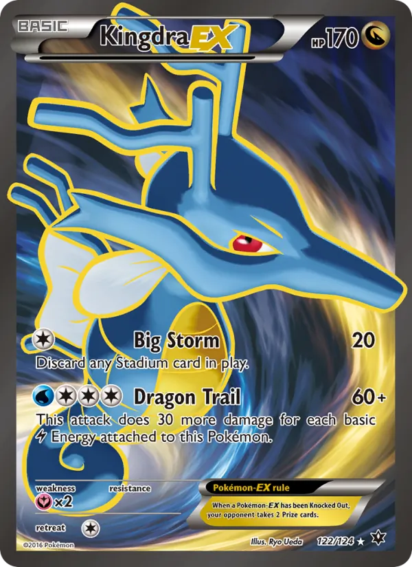 Kingdra EX, Fates Collide Nº 122