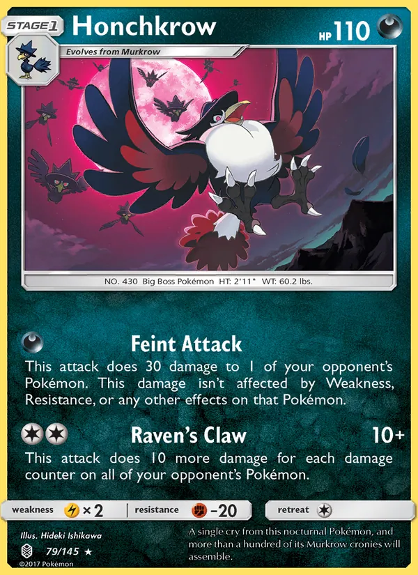 Honchkrow, Guardians Rising Nº 79