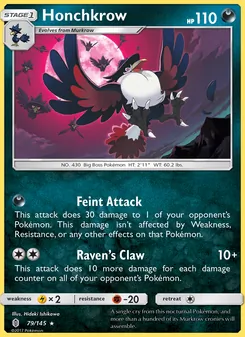 Honchkrow, Guardians Rising No. 79 Normal