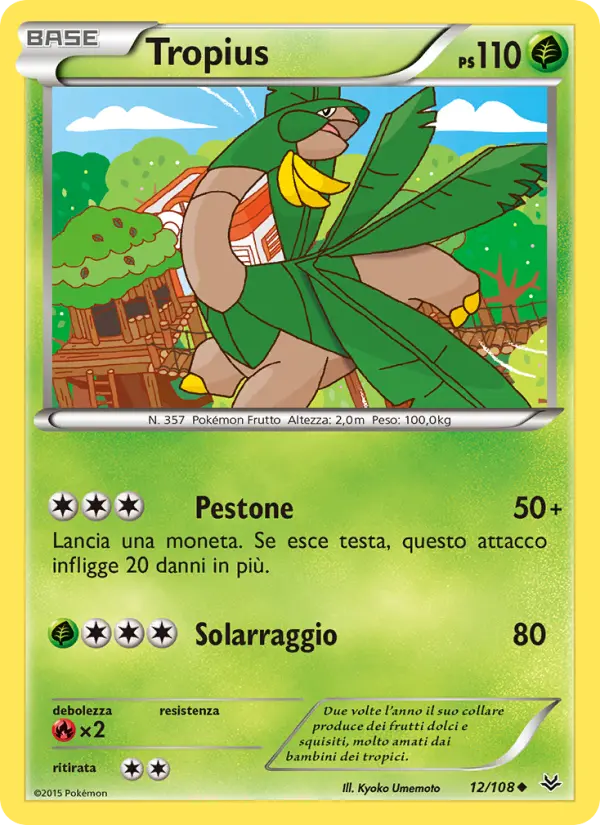 Tropius, Furie Volanti No. 12